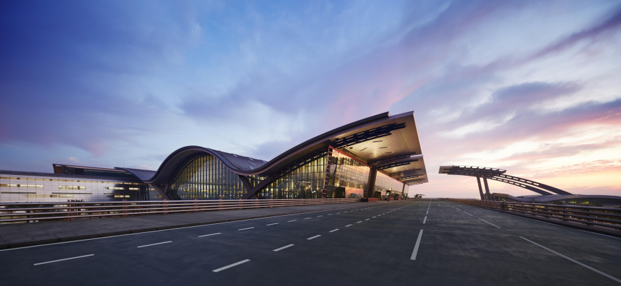 Hamad International Airport w Doha.